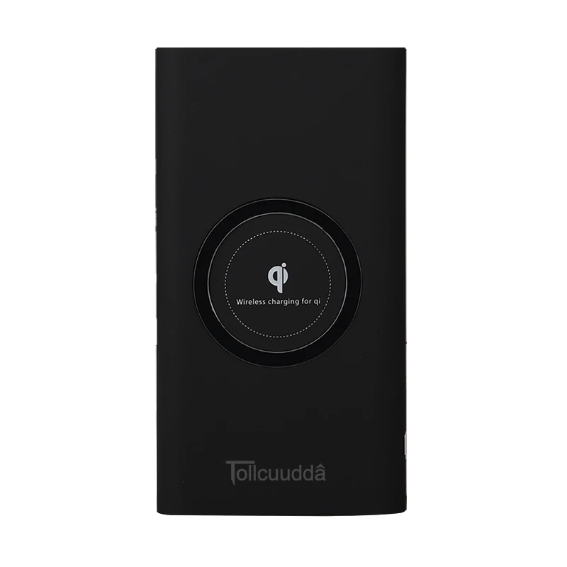 Qi Беспроводное зарядное устройство 10000 мАч портативное USB зарядное устройство Беспроводная зарядная подставка для iPhone 11 Pro X 8 Plus samsung S6 S7 S8 внешний аккумулятор