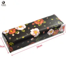 1pcs Hand Rest Nail Art Manicure Cushion Pillow Salon PU Leather Soft Nail Arm Rest Manicure Accessories Tool Equipment ND279