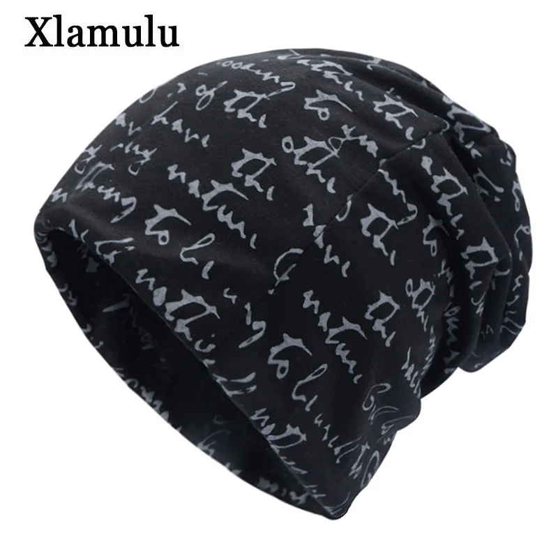 

Xlamulu Fashion Women's Winter Hats For Men Cap Male Female Beany Hat Bonnet Warm Gorros Baggy Winter Skullies Beanies Hat Caps