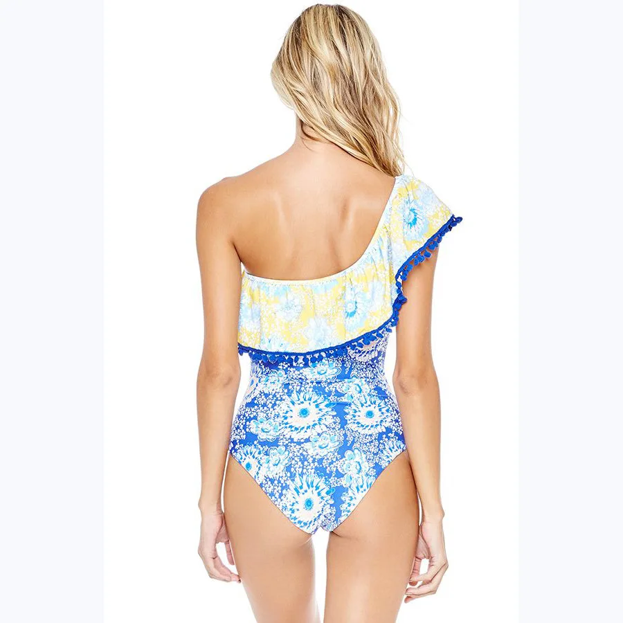 Женский купальник ZMTREE винтажный с пуш апом в стиле ретро|xl women|xl sizexl monokini |