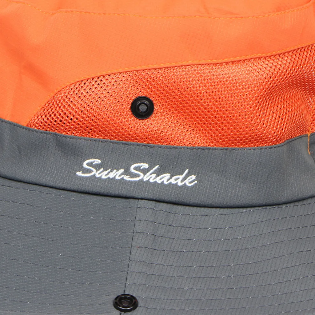 Детская весенне-летняя уличная Складная сеть с широкими полями Рыбацкая шляпа козырек casquette enfant
