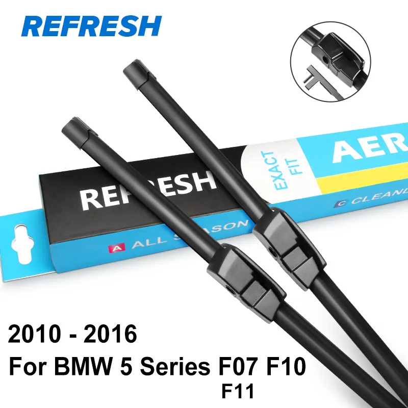 Стеклоочистители для BMW 5 серии E39/E60/E61/F07/F10/F11 точной установки от 1995 до 2016|wiper