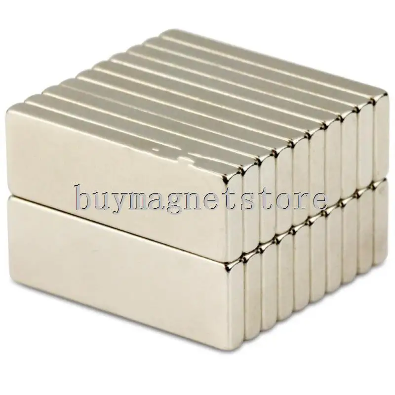 Block N50 30mm X 5mm X 3 mm strong bar rare earth neodymium permanent magnets 