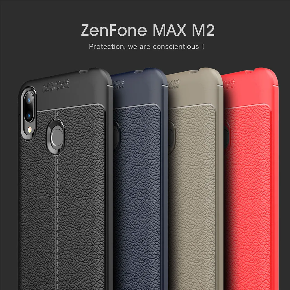 Роскошный мягкий силиконовый чехол из ТПУ для Asus ZenFone Max M2 ZB633KL телефона (M2)
