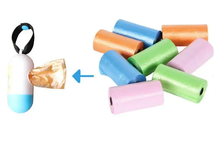 Оптовая продажа мешков для мусора дорожные подгузники детские пеленки для утилизации подгузников одноразовый мешок для мусора мешки для
