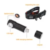 Lampe frontale Rechargeable USB phare lampe de poche LED lampe torche Portable lanterne 3 modes lampe de travail magnétique pour la pêche de nuit ► Photo 3/6
