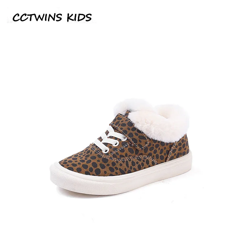 

CCTWINS KIDS 2018 Winter Children Genuine Leather Trainer Baby Boy Fashion Sport Sneaker Girl Casual Black Shoe FC2395
