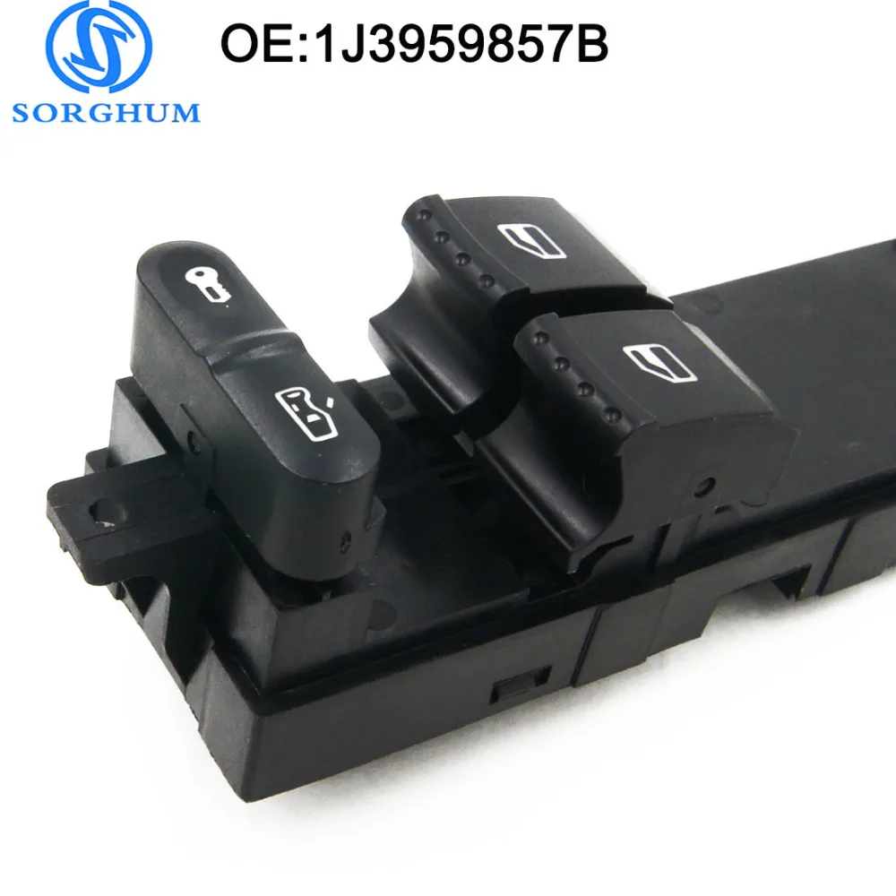 1J3959857B Электрический переключатель окна спереди для VW GOLF 4 PASSAT BORA 1J3 959 857B/1J3 857 B 1997
