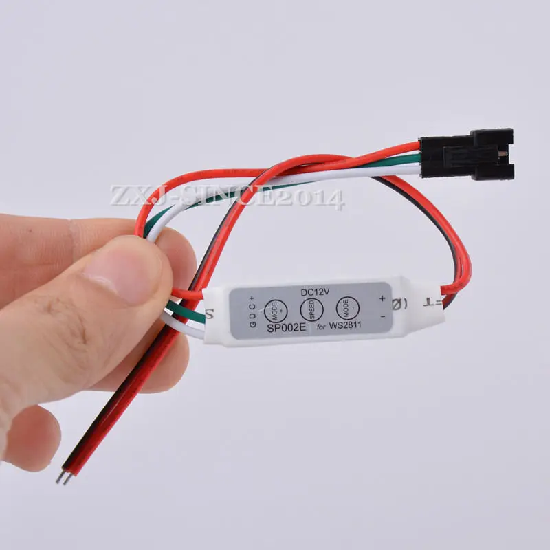 SP002E 3key 5V/12V светодиодный RGB UCS1903 WS2811 TM1809 APA102 WS2801 SK9822 WS2812B SK6812 светодиодные ленты