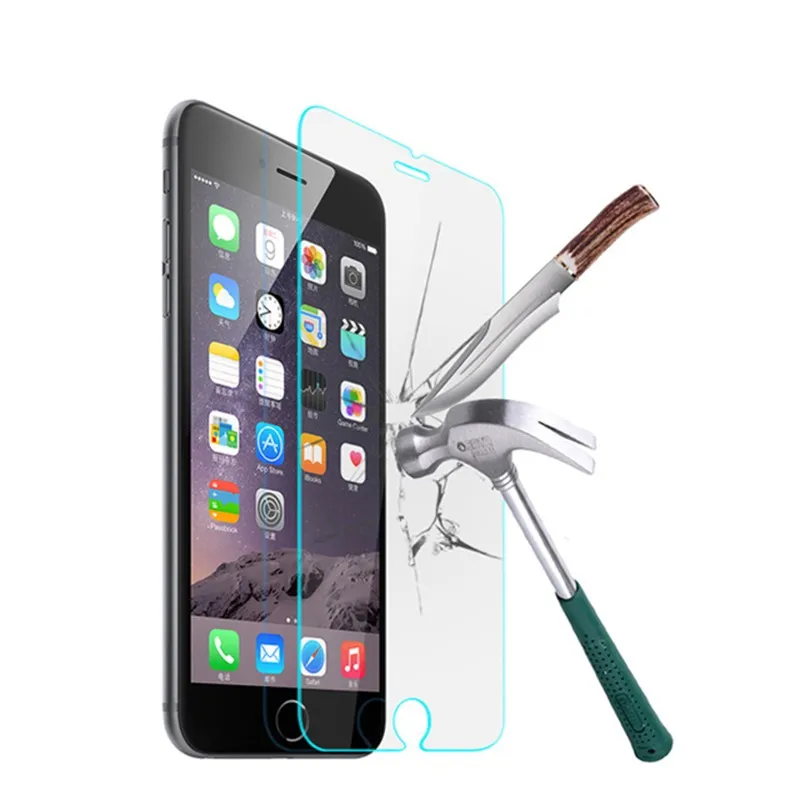 Защитный экран Ascromy для iPhone X 7 6 6S Plus 8 5S SE 5C XS XR|glass screen|tempered glass screen protectorglass protector |