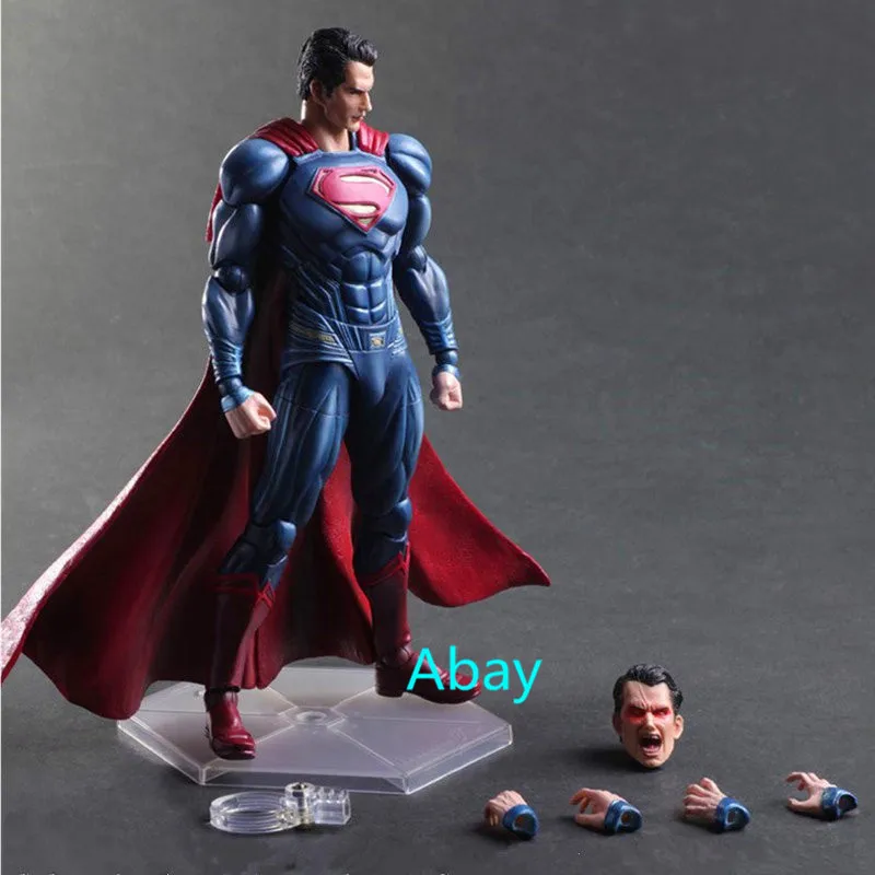 

Justice League Dawn of Justice Batman vs. Superman Superman Clark Kent Kal-El PVC Action Figure Collectible Model Toy BOX H9