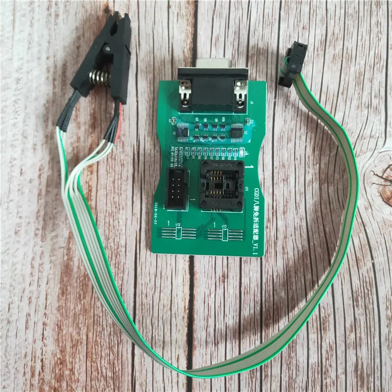 

Reading 8 Foot Chip Free Clip Adapter For CGDI Prog For BMW and XPROG 5.60 /5.74/5.84 And UPA USB ECU Programmer