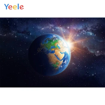 

Yeele Space Earth Moon Starry Universe Portrait Scene Seamless Photography Background Wall Photographic Studio Photo Backdrops