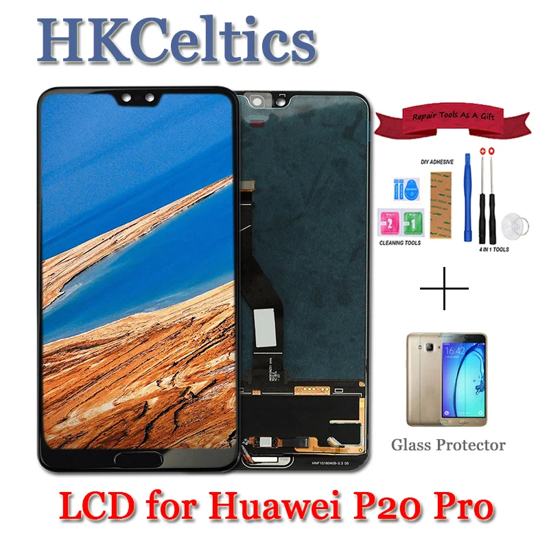 

Original 6.1"LCD Huawei P20 Pro LCD Display Screen Touch Digitizer Assembly P20 Pro CLT-AL01 Lcd P20 Plus Display no fingerprint