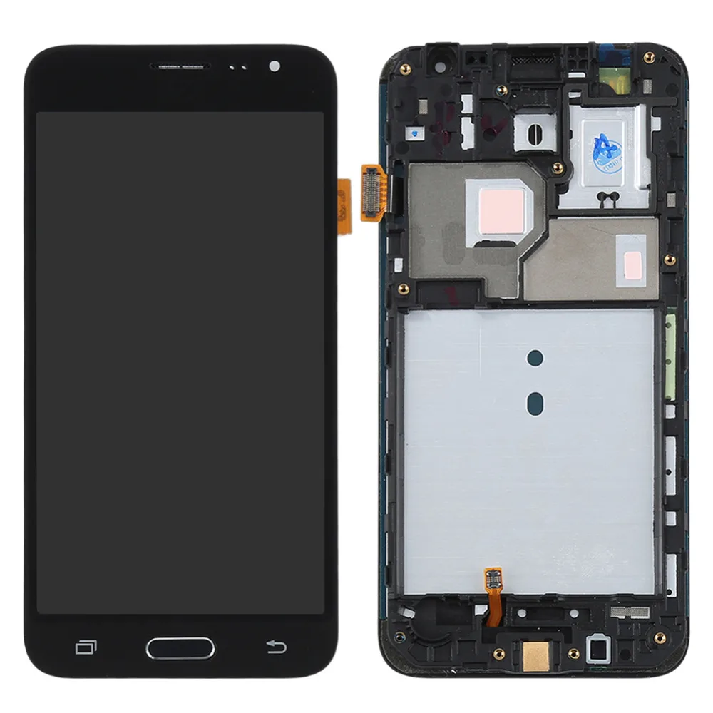 

J320f lcd for SAMSUNG J3 lcd j3 2016 Display Digitizer Touch Screen With Frame For SAMSUNG GALAXY J3 2016 LCD J320F J320FN J320M