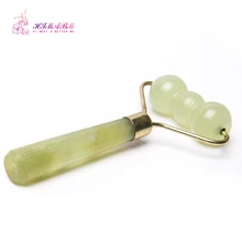 HIMABM Natural Polished Jade Facial Slimming Massager Jade Roller Therapy Health Skin Beauty nose finger massager