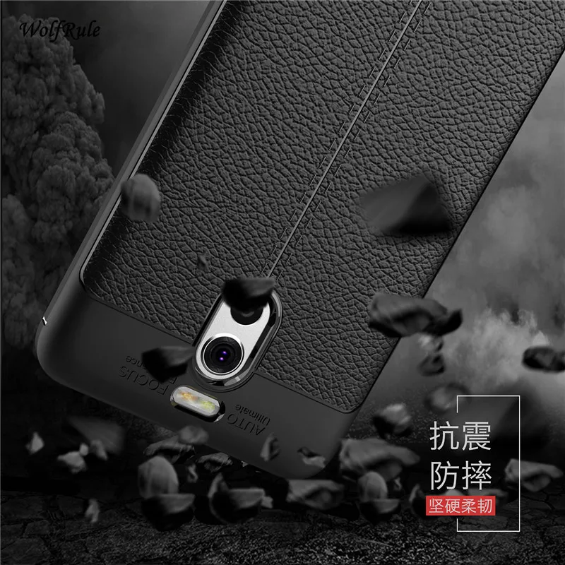 

WolfRule Meizu M6 Note Case Meizu M6 Note Cover Shockproof Luxury Leather TPU Case For Meizu Meilan Note 6 Fundas 5.5