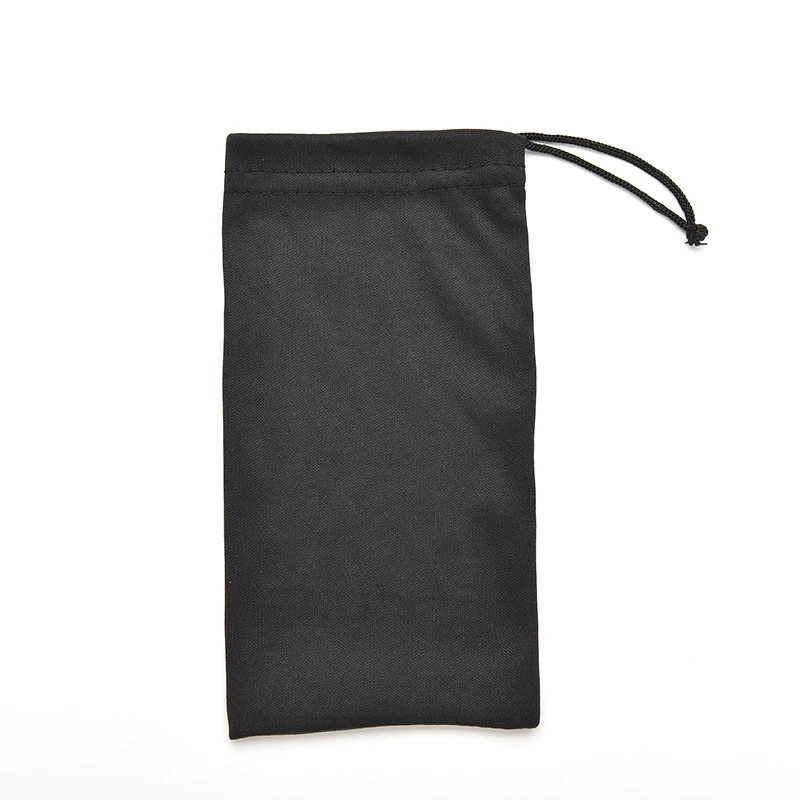 17*8.5cm Soft Cloth Sunglasses Bag Microfiber Dust Waterproof Storage ...