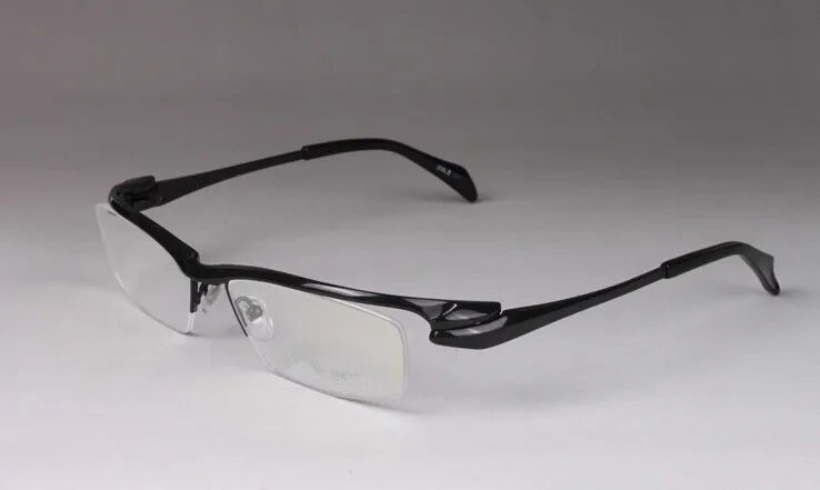 Роскошные черные очки для чтения из чистого титана без оправы+ 50+ 75+ 100+ 125+ 150+ 175+ 200+ 3+ 250+ 350+ 375+ 400+ 425+ 450+ 475