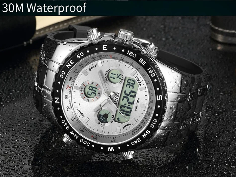 BINZI DUAL DISPLAY WATCH  (7)