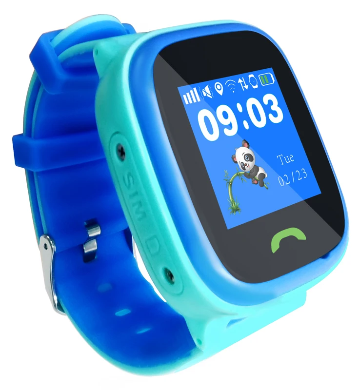 New GPS Children Smart Watch Waterproof Touch Screen Kids Watch Support SIM Card Baby Kids Wristwatch with SOS Call PK Q90 Q50