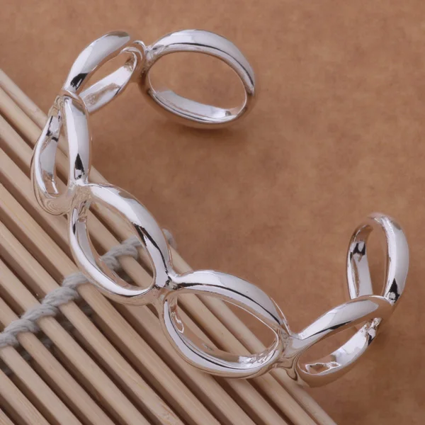 

AB083 925 wholesale silver bracelet, 925 silver fashion jewelry seven o bracelet /ghaaoyha cspaljwa