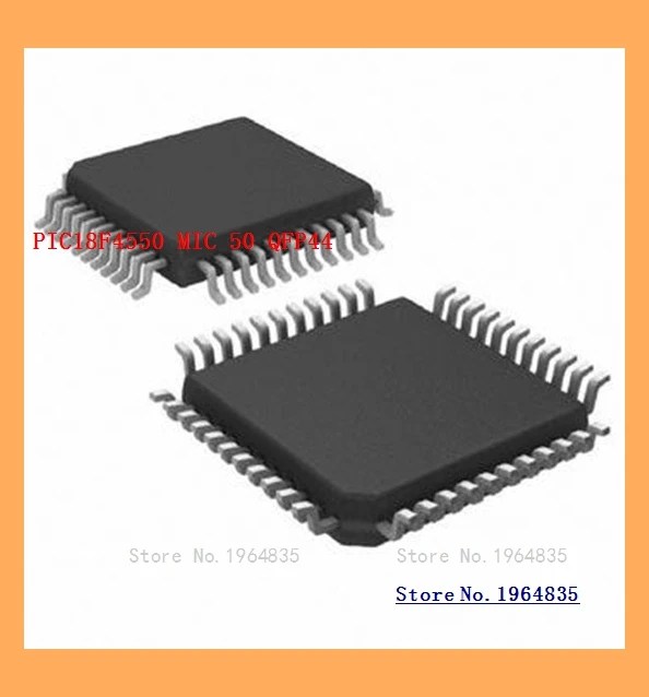 

PIC18F4550 MIC 50 QFP44