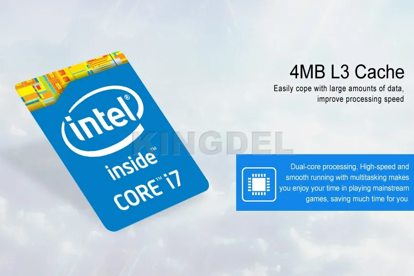 Kingdel новые 6Gen Skylake мини настольный ПК core i7 6600u 6500u Intel HD Графика 520, VGA, USB 3.0, 4 К HDMI, офисный компьютер