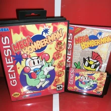 MD games card-Mega Bomber Man США чехол с коробкой и руководство для Sega megadrive Genesis игровая консоль 16 бит MD card