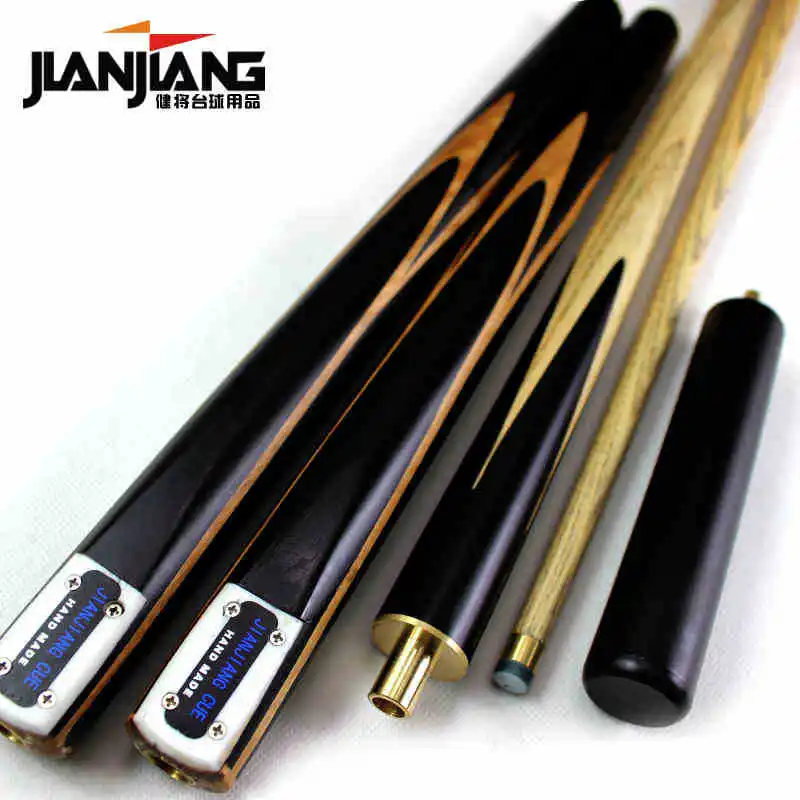 3/4 Snooker cue with extension 145cm,19oz,cue tips with 9.5mm,billiard