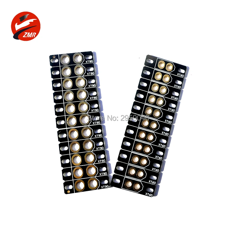 

10PCS XT60 XT90 PCB Welding Board Plate Fixed Seat Connector Holder for DIY FPV Multicopter Racing Drone 250