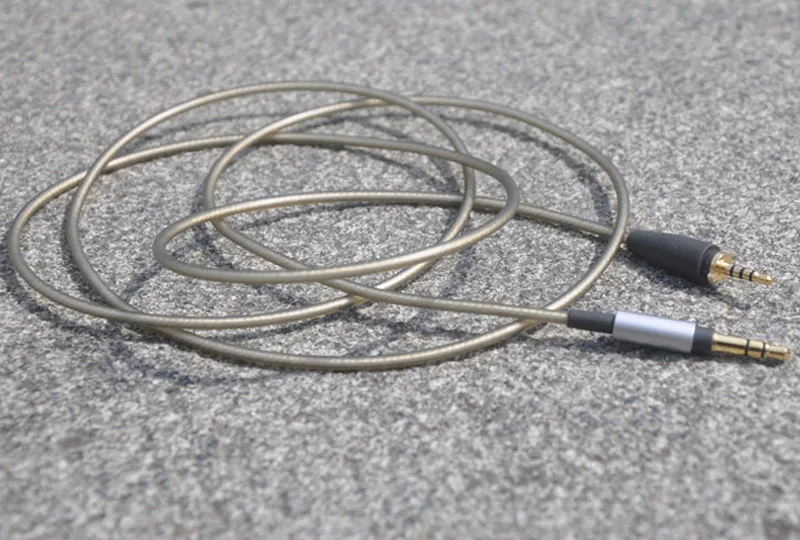 High quality silver plated upgrade audio cable cord Line For Sennheiser Urbanite XL on Over Ear Cable With Mic Volume Control