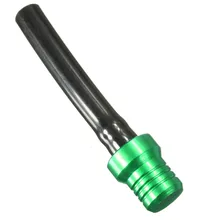 Aluminum Motorcycle ATV Gas Buggy Pit Dirt Bike Spare Parts Fuel Petrol Tank Cap Breather Pipe Hose Green