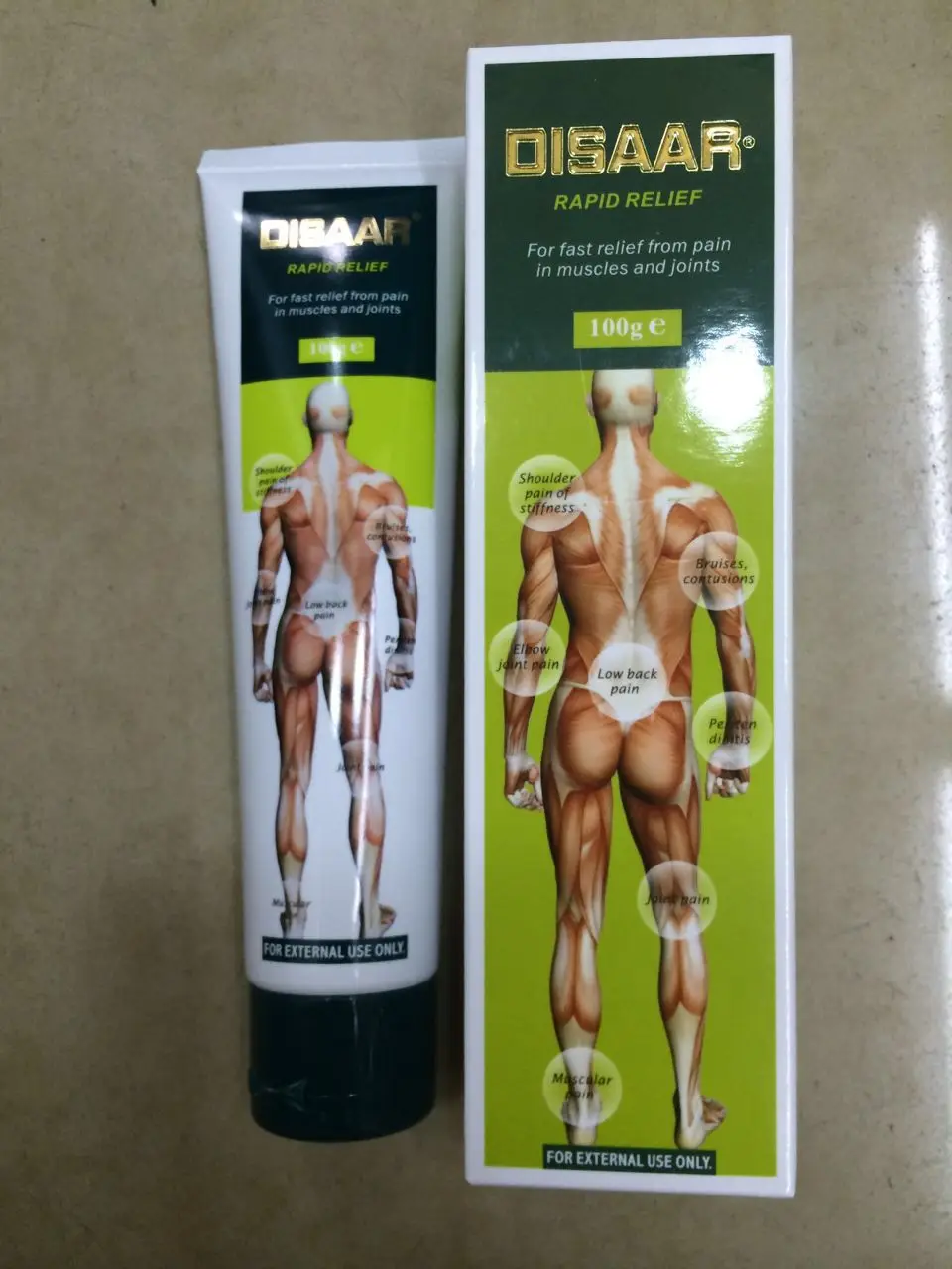 

100g Rapid Relief For Fast Relief From Pain In Muscles And Joints DS513752