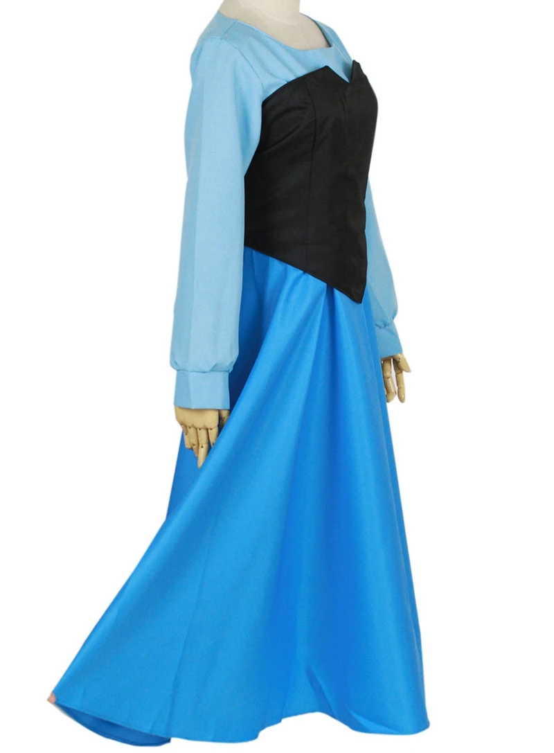 The Little Mermaid Ariel Mermaid Princess Beauty Uniform Cloth Dress Halloween Cosplay Costume for woman girl party dress