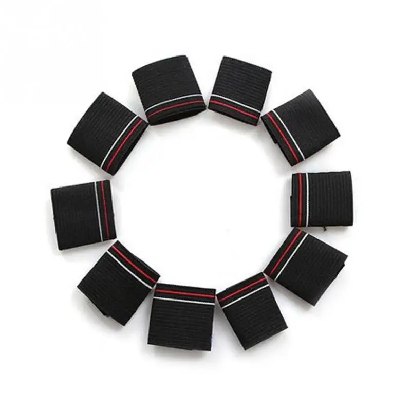 Essential Basketball Fans Flexible Finger Protector Guard Support Stretchy Sports Aid Band Basketball Accessories 10Pcs/set