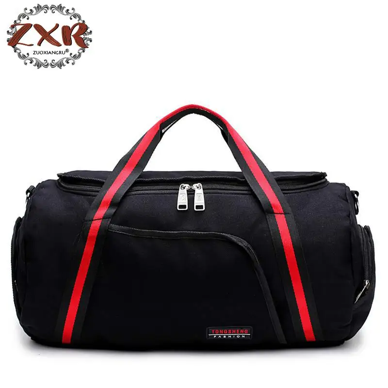 

Brand Casual Travel Duffle Large Capacity Male Hand Luggage Travel Canvas Bags Weekend Multifunctional Bag