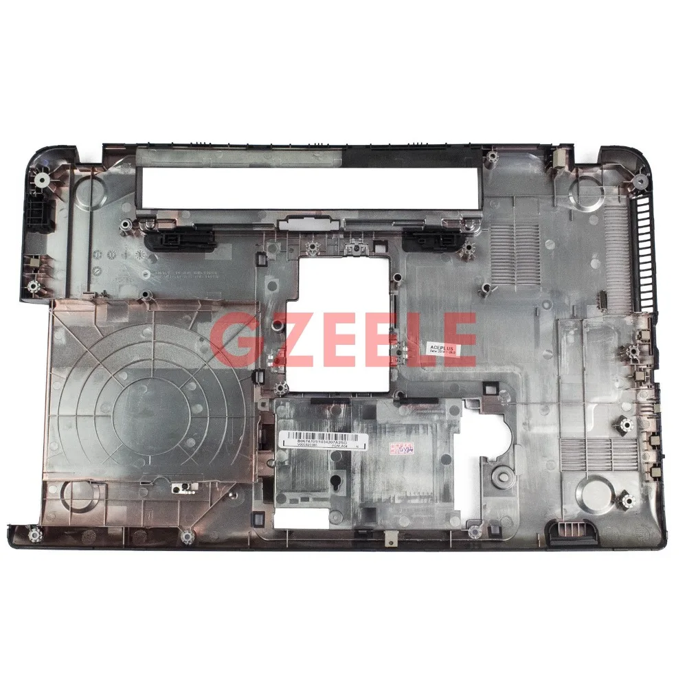 GZEELE используется для Toshiba Satellite C55 C55T C55t-A C50-A 15," Нижний чехол V000320280 B0674701I1034 черный