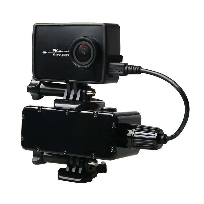 

Free shipping 2017 Newest xiaomi yi 4k accessories 5200mAh camera move power bank/supply for xiaomi yi 4k 2 yi II action camera