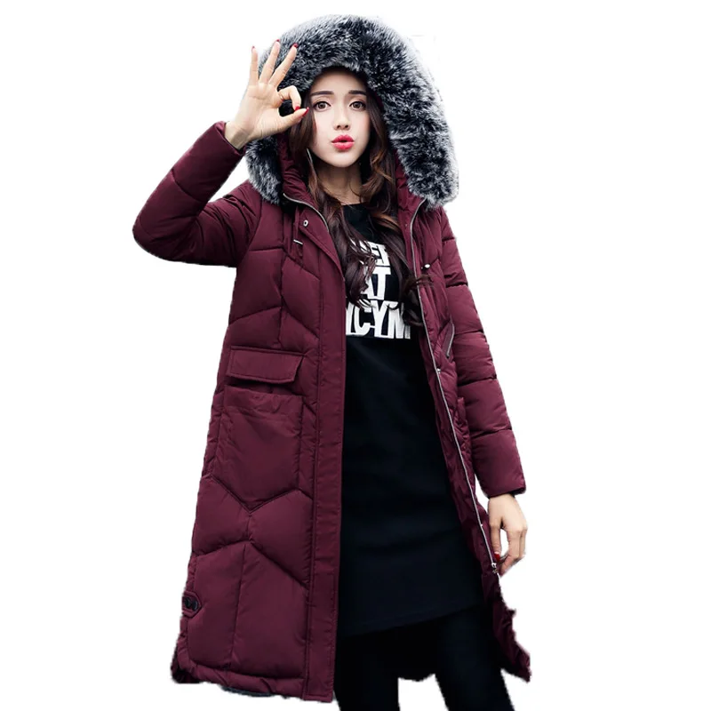 

Maternity Clothes 2017 New Winter Fashion Simple Casual Thicken Warm Pure Color Hooded Coats Clothes for Pregnant Women Coat