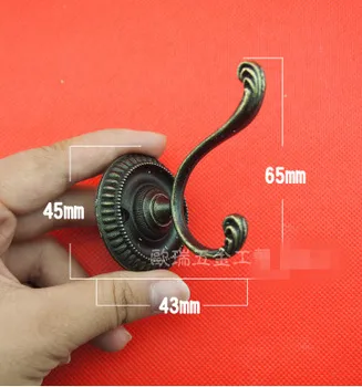 

A29 Hardware accessories Zinc alloy Cloth Hooks Vintage Wall Hook Hanger For Bathroom & home storage accessories