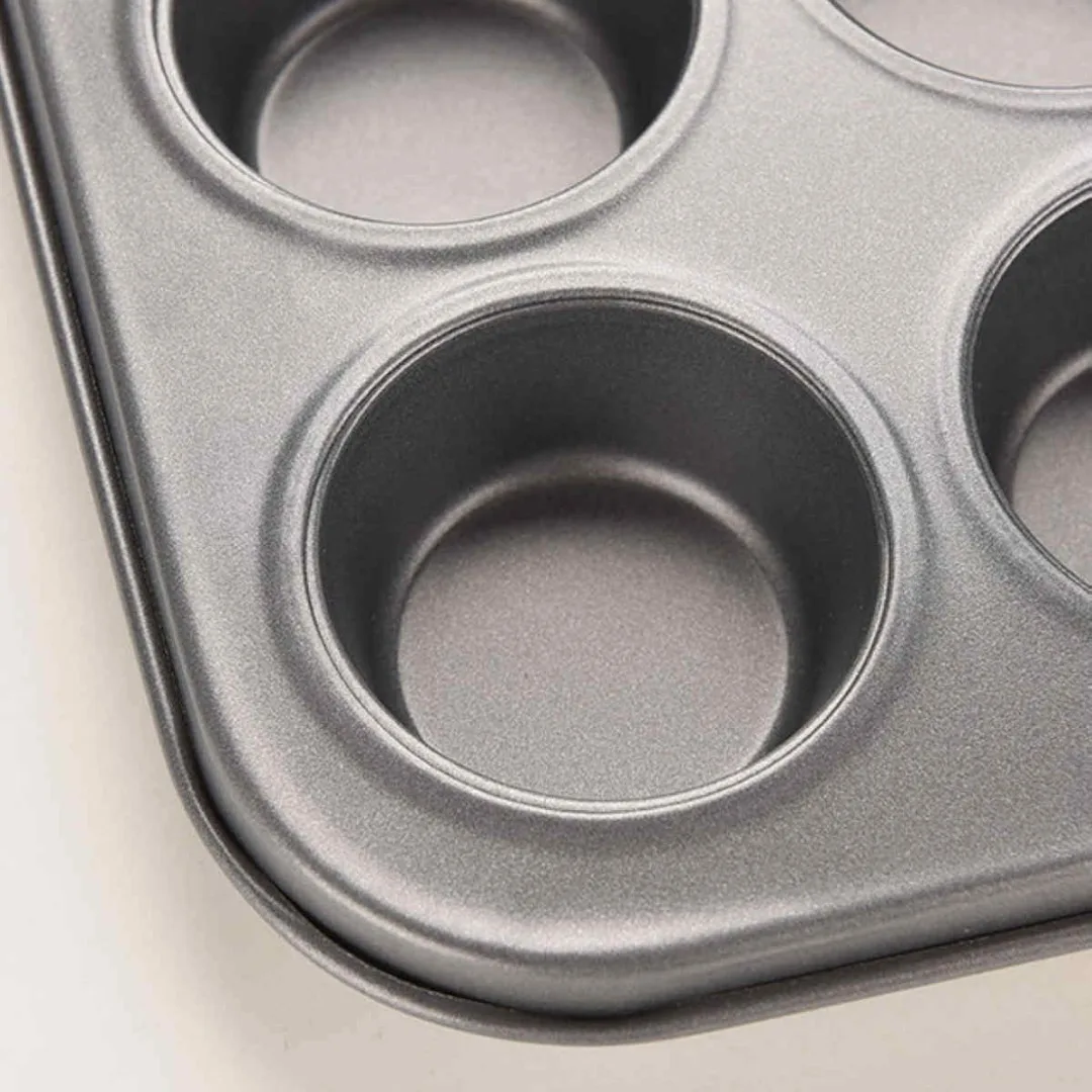 JX-LCLYL Nonstick Metal 12 Cups Muffin Cupcake Cake Bakeware Pan Tray Tin Mould Mold New