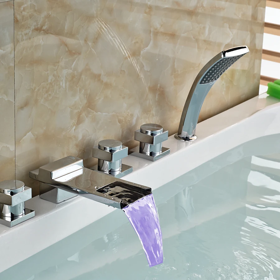 popular waterfall tub faucet-buy cheap waterfall tub faucet lots popular waterfall tub faucet-buy cheap waterfall tub faucet lots