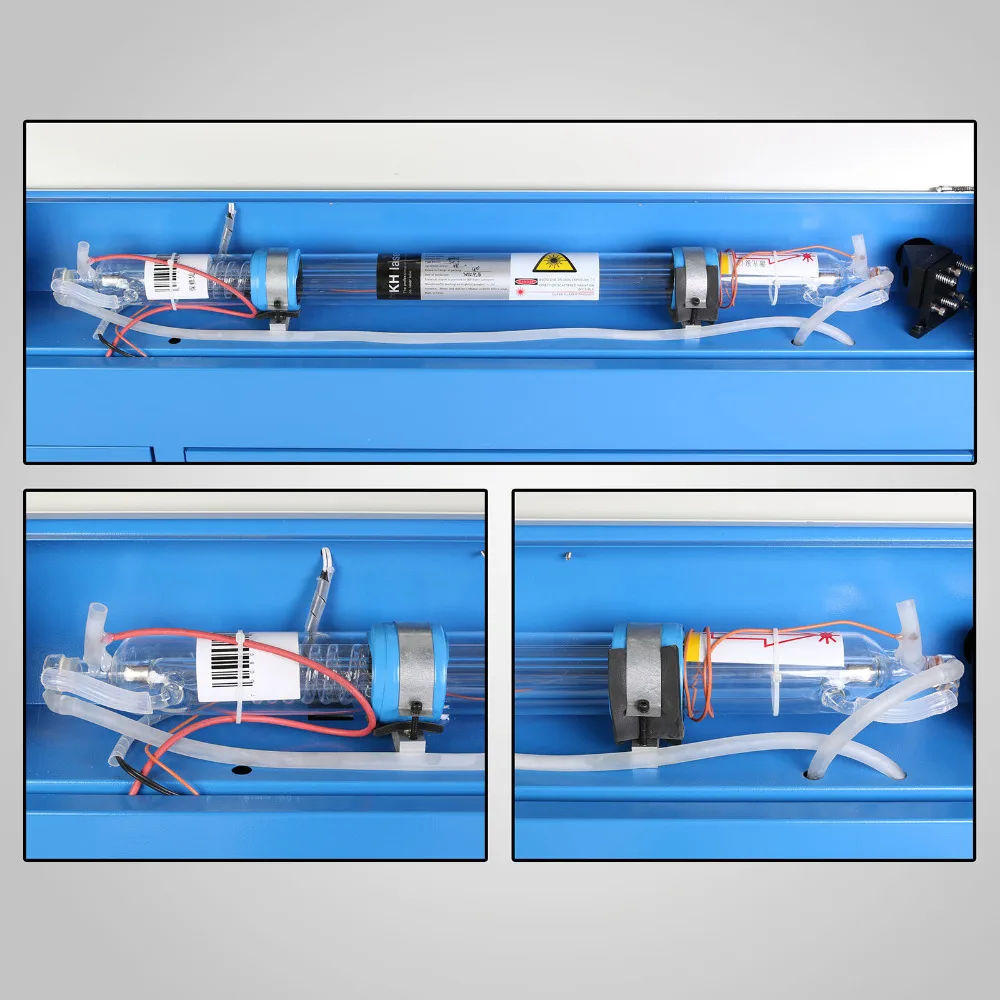 Высокоточный 50 Вт CO2 лазерный гравировальный режущий станок RUIDA Гравировальный