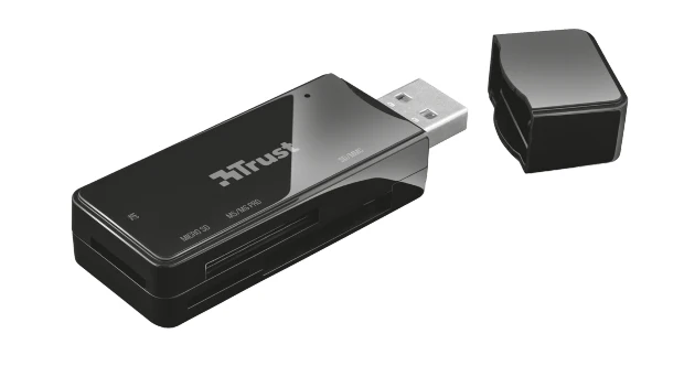 Trust нанга, MS Micro (M2), Memory Stick (MS), MicroSD (TransFlash), SD, USB, черный, Windows 10 образования, Windows 10 образование x