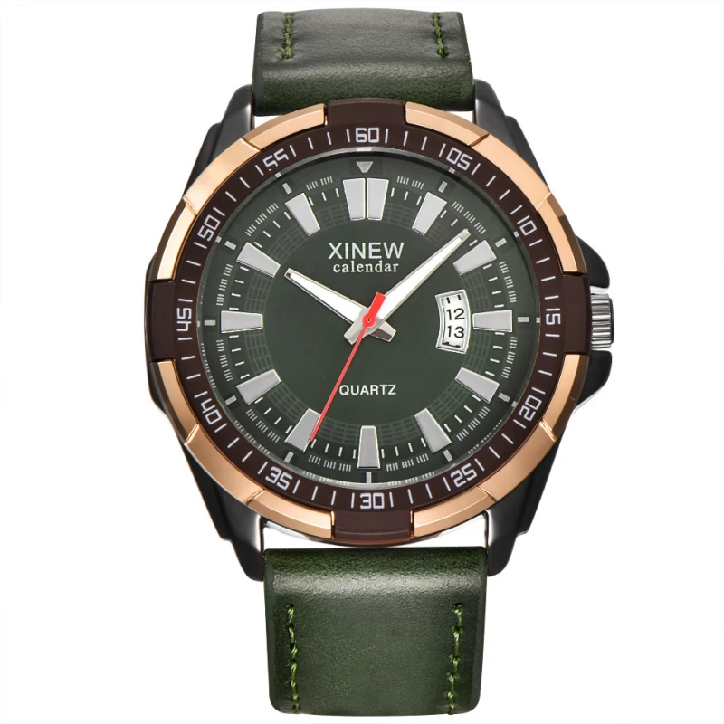 Good Watches Luxury Brand Men Quartz watch military army Aviator White