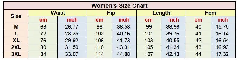 size women 790
