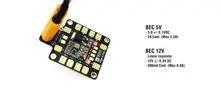 Matek Системы PDB XT60 Ж/BEC 5 В & 12 В Для FPV QAV-R 180 220 260 Quadcopter