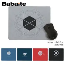 Babaite свой собственный коврики Destiny Иконка уникальные настольная панель коврик для игровой мыши хорошее качество, край игра Мышь Pad