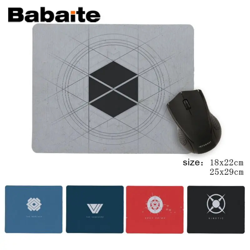 

Babaite Your Own Mats Destiny Icon Unique Desktop Pad Game Mousepad Good quality No Lock Edge Game Mouse Pad